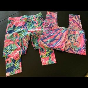 Lilly Pulitzer Girls Leggings Bundle